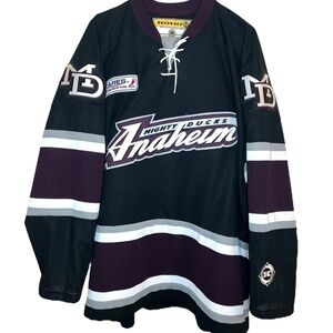 Rare 2005/2006 NHL Cares Katrina Relief KOHO Anaheim Mighty Ducks Jersey XXL